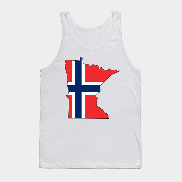 Minnesota Norwegian Herritage Tank Top by somekindofguru